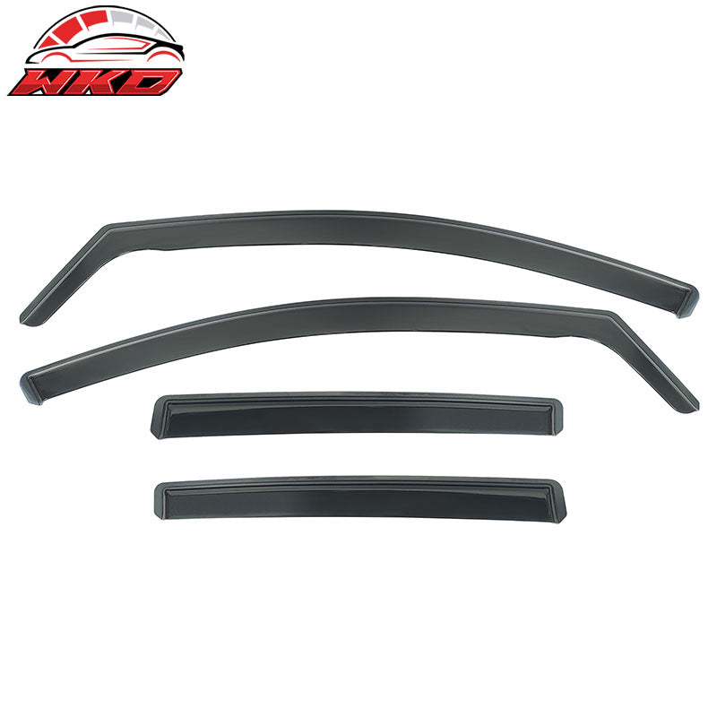 Fits 22-26 Volkswagen MK8 Golf GTI Golf R In-Channel Window Visors Deflectors PC