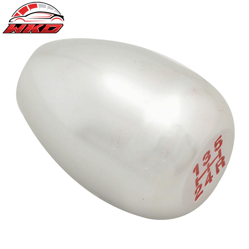 M10X1.5 MT Manual Transmission T-R Style Gear Silver Shift Knob 5 SpeedSPD VW