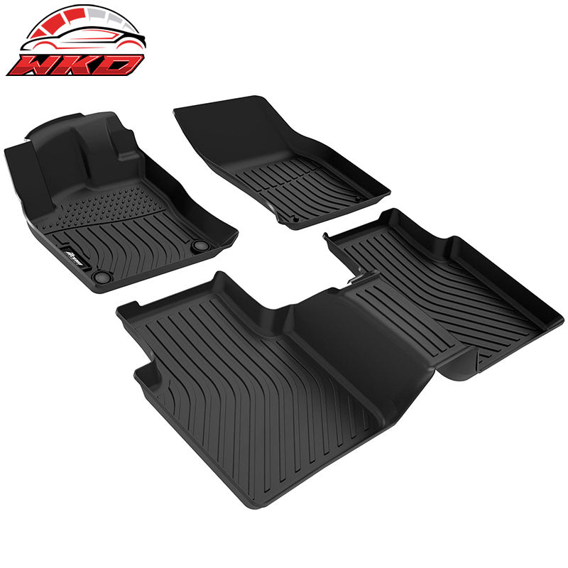 Fits 18-24 Volkswagen Tiguan 5/7 Seats 3D TPE All Season Floor Mats Carpets 3PCS