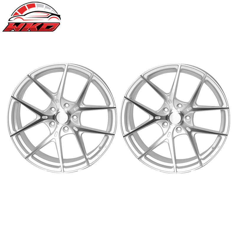 (2) 19X8.5 +35 5X114.3 5 Split Spoke Wheels Rim (Acura Chevy Chrysler Dodge)