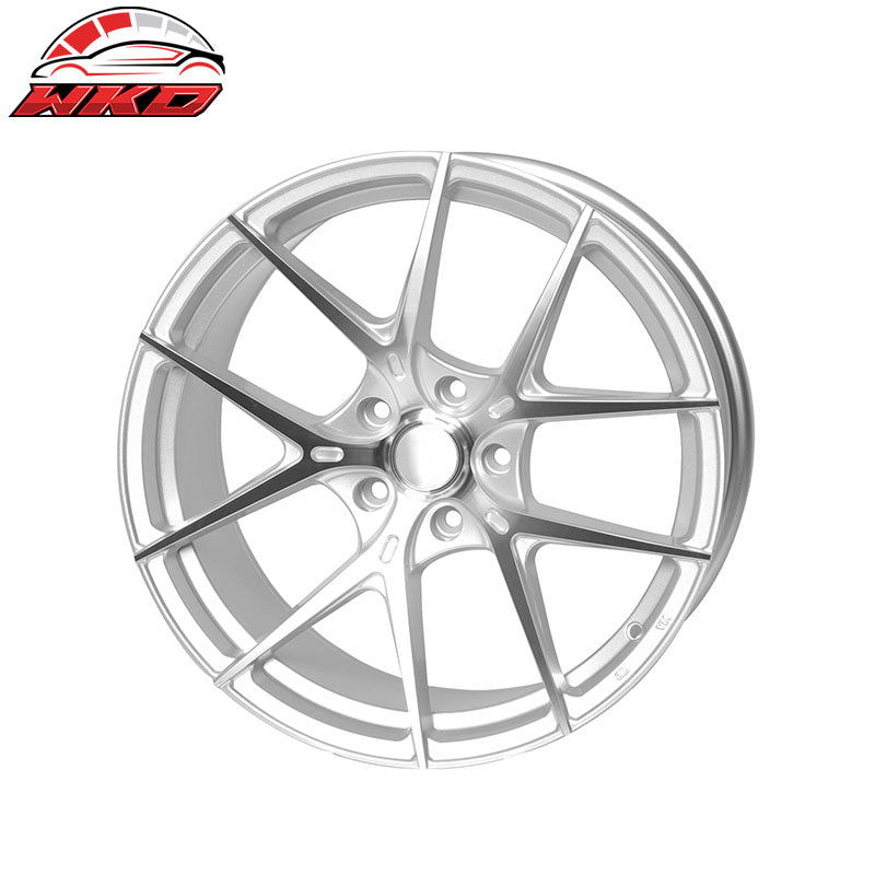 (2) 19X8.5 +35 5X114.3 5 Split Spoke Wheels Rim (Acura Chevy Chrysler Dodge)